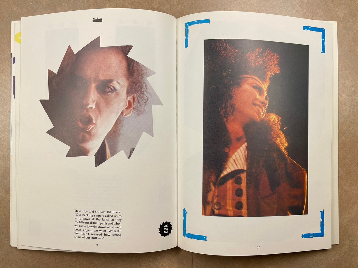 DEAD OR ALIVE/Pete Burns RARE 1985 VINTAGE!Bio & Photo Book Jo-Ann 