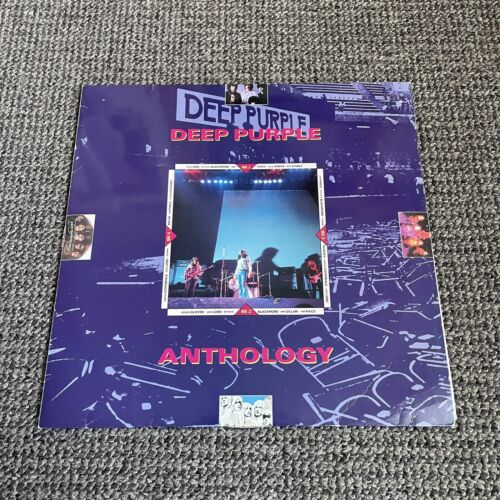 Deep Purple – Anthology Vinyl Record 3xLP BLACK 1991 Three Disc Set - Foto 1 di 11