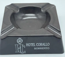 Authentic Hotel Corallo Sorrento Cigarette/Cigar Tray ~ Plastic