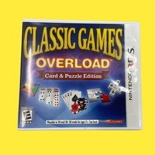 Nintendo 3DS Classic Games Overload Card & Puzzle Edition #3362 Z65/108