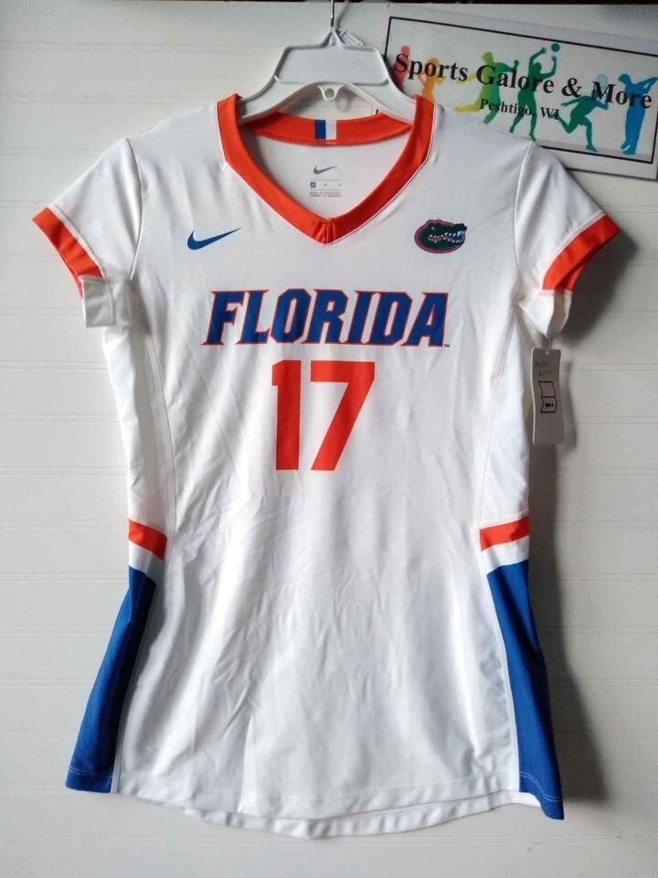 Florida Gators Nike Volleyball Jersey #17 Team Sample UOF Women's