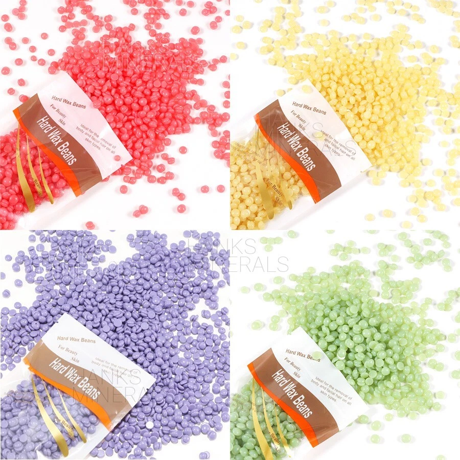 Calentador de cera profesional calentador depilación kit de depilatorio + palos de frijoles Foto 3 de 4