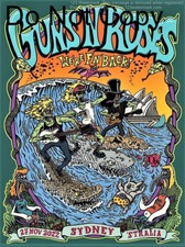 Guns N Roses 12"x18" Music Concert Poster
