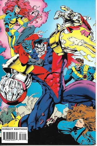 Marvel Comics 1993 Excalibur #71 Night Clawer Hologram card cover art Joe Mad - Picture 6 of 12