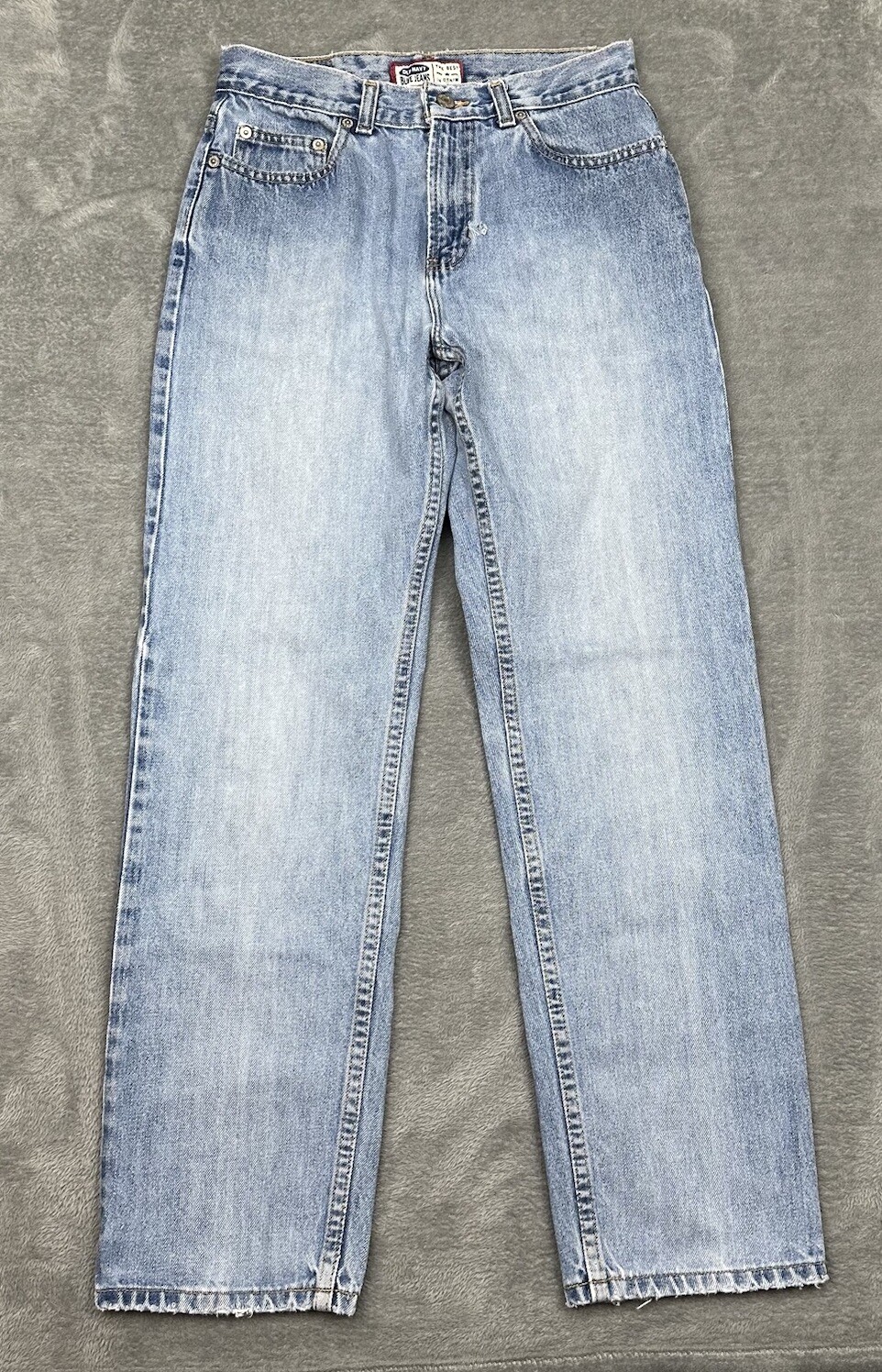 VTG Y2K Old Navy Jeans Womens 6 Reg (28x29) Blue Denim Straight Grunge READ