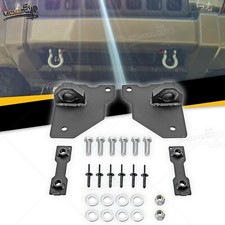 Front Bumper Tow Hook Shackle Brackets For Jeep Commander Grand Cherokee 05-11