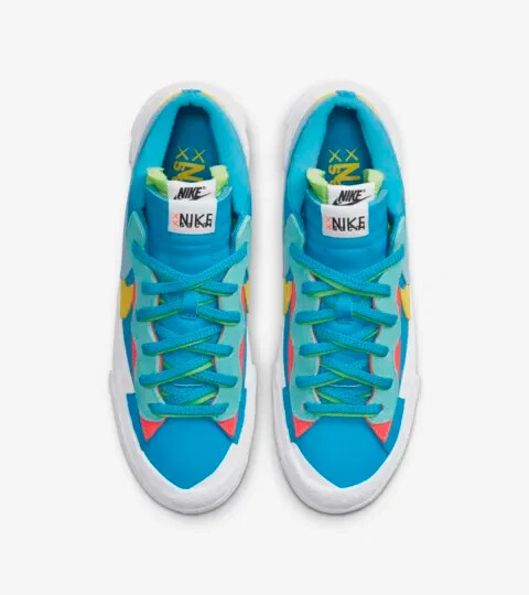 2 NIKE x KAWS x SACAI Blazer Low Shoes 1 PURPLE DUSK + 1 NEPTUNE BLUE M4.5 / W 6 thumbnail 7