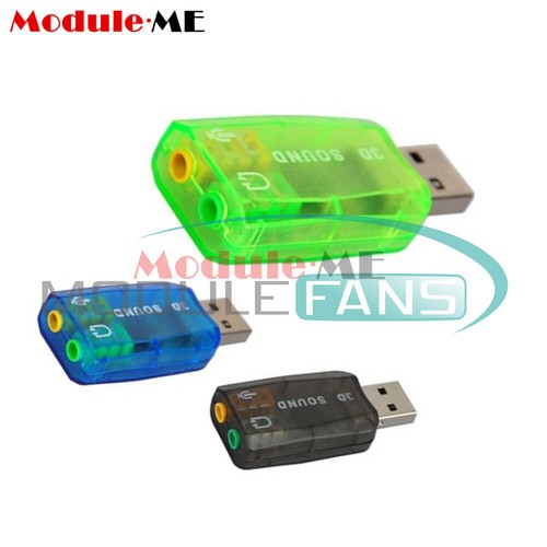 4188 Compact USB 2.0 to 3D AUDIO SOUND CARD ADAPTER VIRTUAL 5.1 CH Sound Track - Picture 2 of 7