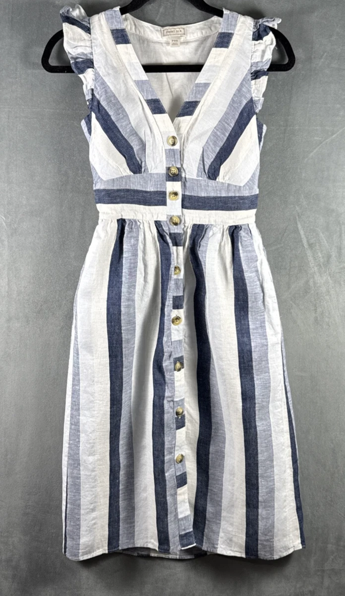 J.CREW Linen Casual Striped Dresses for Women for sale | eBay