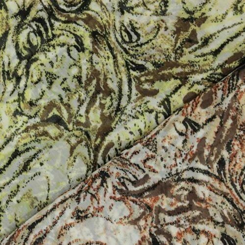 Kleiderstoffe in Meterware mit geometrischem Muster