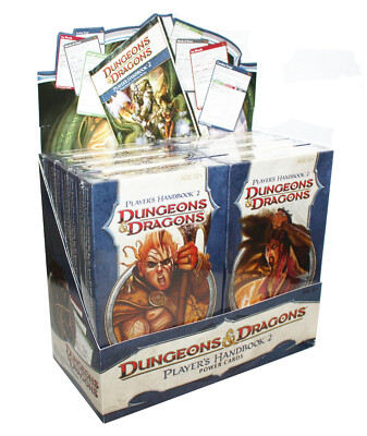 Dungeons & Dragons: Player´s Handbook 2 - POWER CARDS - D&D Display - new