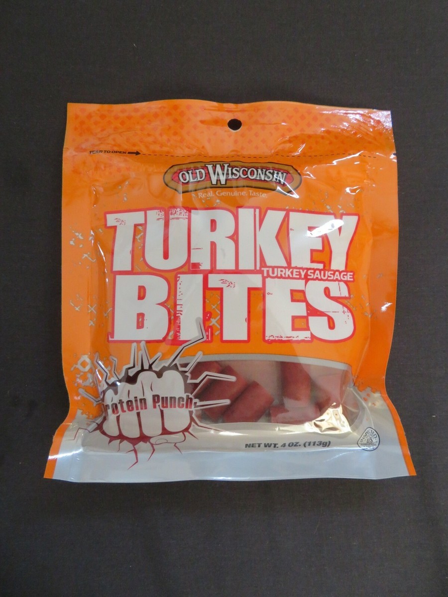 Old Wisconsin Ready To Eat Turkey Sausage Bites Protein Punch Oz