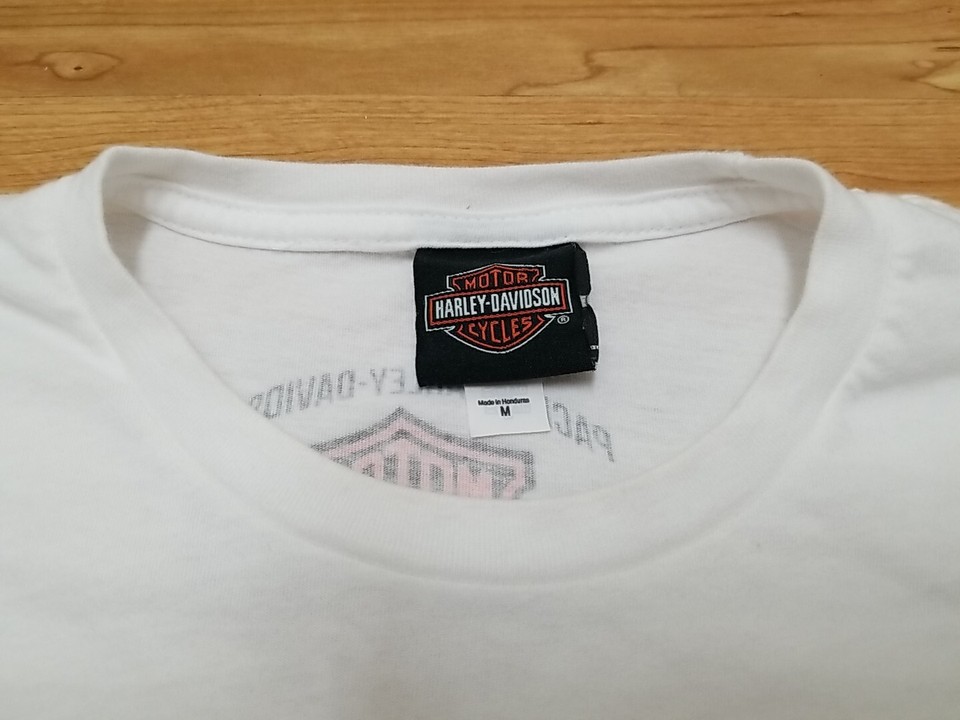 Harley Davidson TShirt Mens M Pacific HD Honolulu Hawaii Ride Aloha