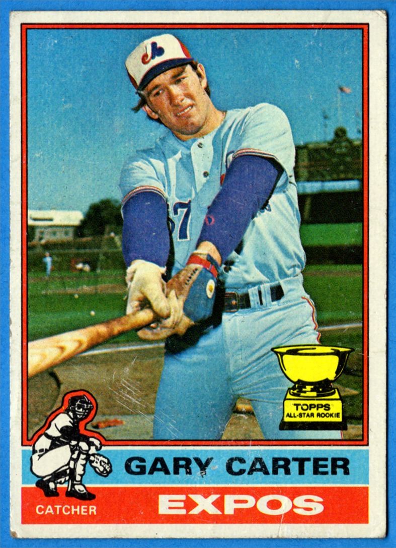 1976 Topps Gary Carter Montreal Expos #441 Low quality
