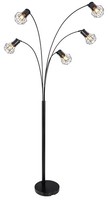 Globo Lighting Stehleuchte Priska Lbh 74X80X204 Cm Schwarz Stehlampe