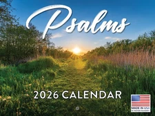 Psalm Calendar 2026 Bible Monthly Wall Calender 12 Month
