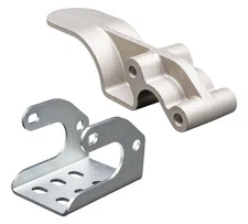 Easy-Off Cast Upright Tarp Stop w/Body Mount Stops Bracket Kit for Tarp System