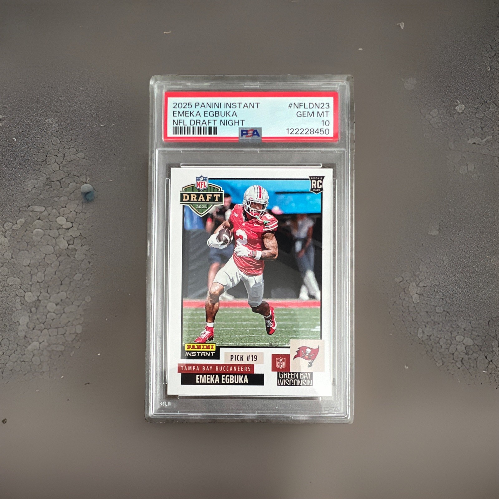 Emeka Egbuka Panini Instant NFL Draft Night #NFLDN23 Base