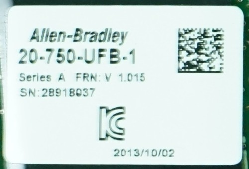 Placa opcional de accionamiento PowerFlex Allen Bradley 20-750-UFB-1 - Imagen 4 de 4