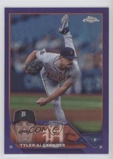 2023 Topps Chrome Update Purple Refractor 181/250 Tyler Alexander #USC136 0nr3
