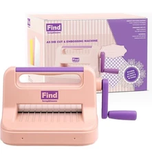 Lightweight Pink Purple Die Cutting Embossing Card Making Crafting Scrapbooking