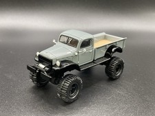 1945 Dodge Power Wagon Lifted 4x4 Truck 1/64 Diecast Custom Greenlight Pickup
