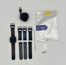 Fitbit Versa 2 Fitness Smartwatch Activity Tracker Extra Bands Charger Read