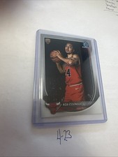 2025-26 Bowman Basketball CHROME BCV-12 Noa Essengue, Chicago Bulls RC
