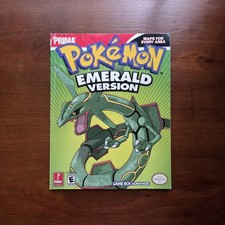 Pokemon Emerald Version PRIMA Official Game Guide No Poster
