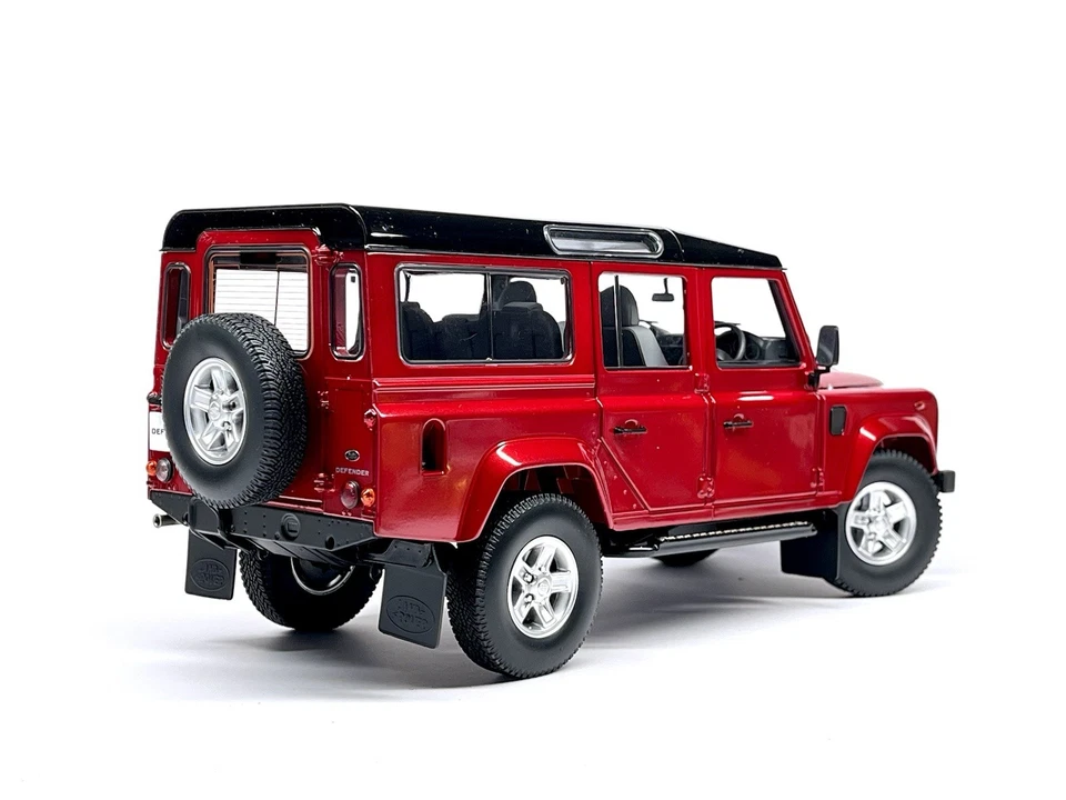 1/18 Century Dragon Land Rover Defender 110 metallic Red Diecast model car boxed - Image 3 of 4