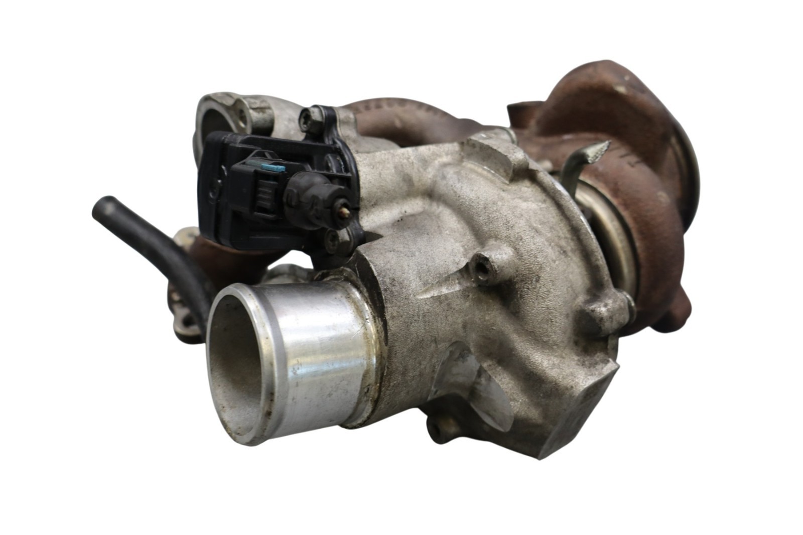 14-24 Maserati Ghibli Left Side Exhaust Manifold Turbocharger Turbo Charger Oem
