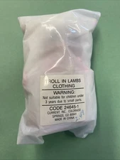 Russ Troll Doll Lamb Sheep 4” Tall Vintage Easter Blue Hair Rare