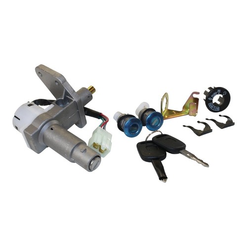 GOOFIT Zündschloss Set Für GY6 50cc Scooter - Ersatz Für Jonway 50QT-21