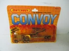 Matchbox Lesney Convoy CY-11 Kenworth Helicopter Transporter "Heli Hire", card