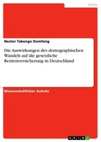 Die Auswirkungen Des Demographischen Wandels Auf Die Gesetzliche Rentenversicher