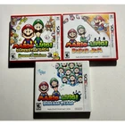 3DS Video Game Mario & Luigi Bundle Lot🔥Nice! Paper Jam - Dream Team Superstar