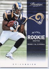 2012 Panini Prestige - Brian Quick, #280, RC