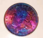 1921-P Morgan Silver Dollar PC!!MS66 Great Toned