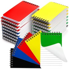 Hacaroa 30 Pack Top Spiral Memo Pads, 3"x5" Lined Pocket Notebook Mini Colleg...