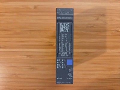 Siemens 6ES7 136-6AA00-0CA1 F-AI Analog Safety 6ES7136-6AA00-0CA1 Simatic Input