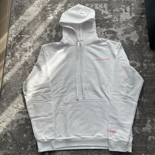 Chrome Hearts Laurie Lynn Stark “Love You” White Pink Hoodie - Picture 2 of 7