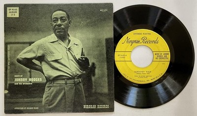 More of Johnny Hodges & His Orchestra Album #3 45 rpm EP PS Norgran (1954) vg++
