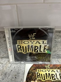 WWE WWF Royal Rumble - Sega Dreamcast DC - Complete In Box CIB Mint - RARE🔥🔥