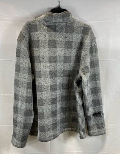 Top Of The World Men Gray Plaid Sweater Size XXL - Picture 2 of 8