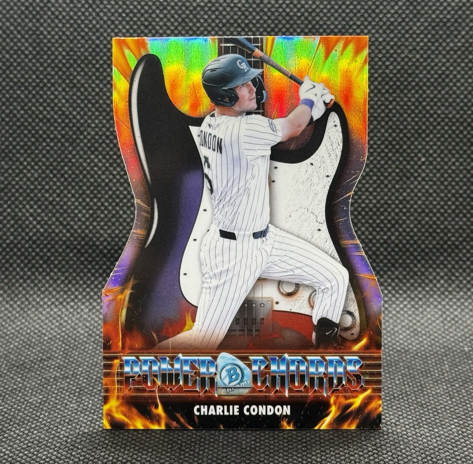 2026 Bowman Chrome Power Chords Refractor Charlie Condon #PC-2