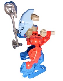 LEGO Bionicle 8595 Matoran of Mata Nui Takua Warrior Blue 2003 Figure Only Rare