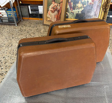 2 Valigie vintage fiat Coppia valigie rigide vintage valigia con chiave FIAT