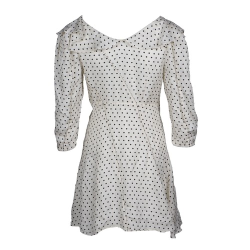 Sandro Paris Women's Dress Size 38 FR / M Polka Dots Silk Blend SFPRO02617 - Picture 3 of 8