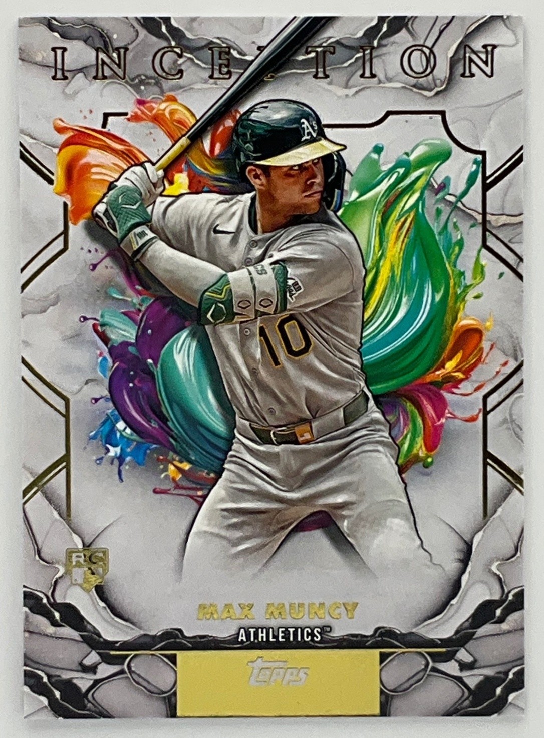 2025 Topps Inception Max Muncy #92 RC Athletics