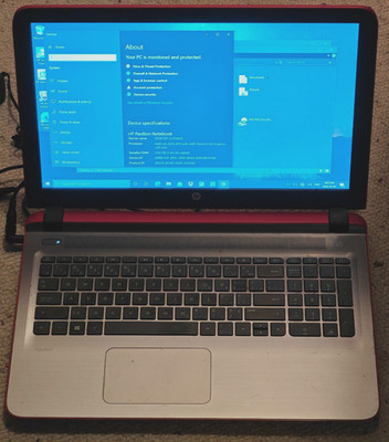 HP Pavilion Notebook Laptop - 500GB HDD, 4GB RAM, AMD A6-6310 APU
